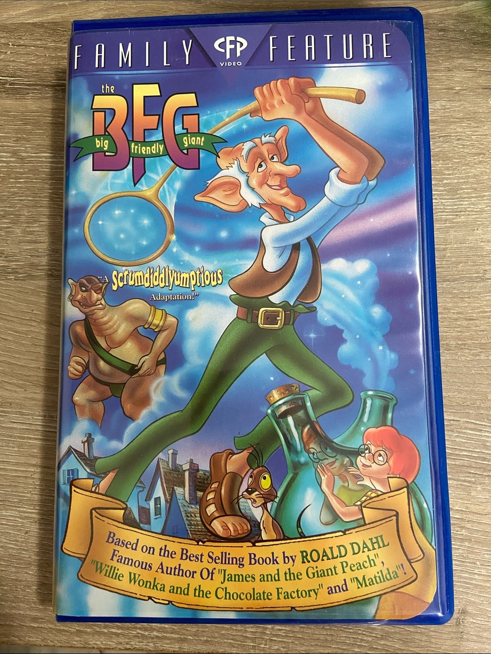 The BFG: Big Friendly Giant (VHS, 1996)